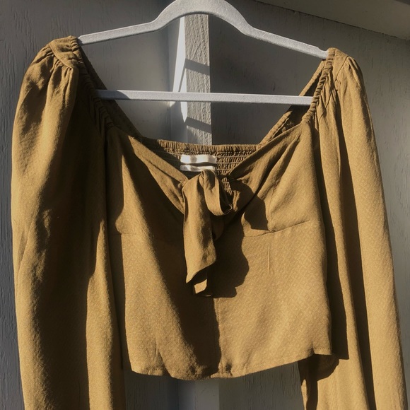 Urban Outfitters Tops - Urban outfitters - olive green top
